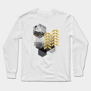 Hexagon Art Long Sleeve T-Shirt